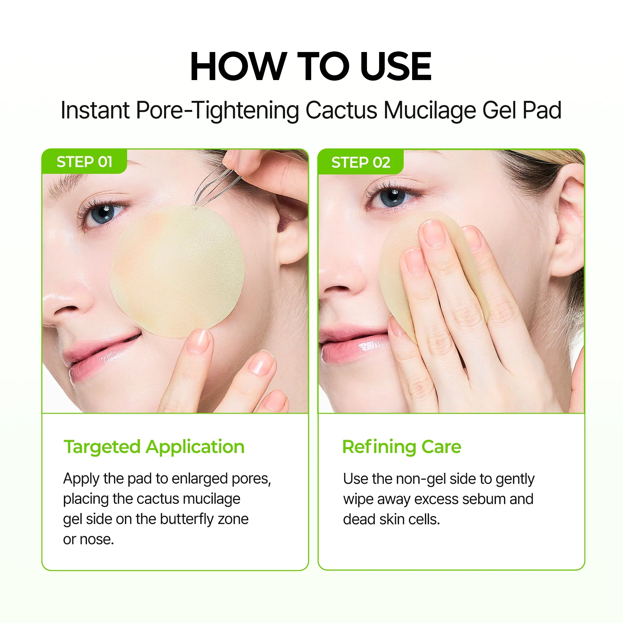CACTOX Pore Relief Jelly Toner 60 Pads